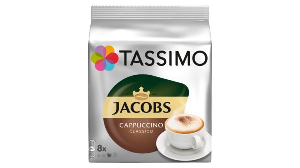 Tassimo Koffie T-Discs: Jacobs Cappuccino Classic - 260 gr 00467147 00467147-1