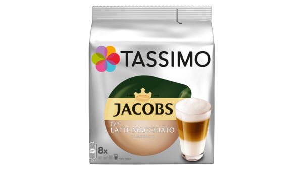 Latte Macchiato | Dosette Tassimo x8 By Jacobs 00467148 00467148-1