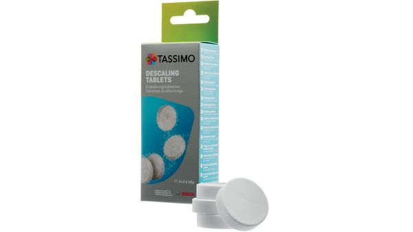 Afkalkningstabletter til TASSIMO Etterfølgere for produkt 00311578 00311909 00311909-1