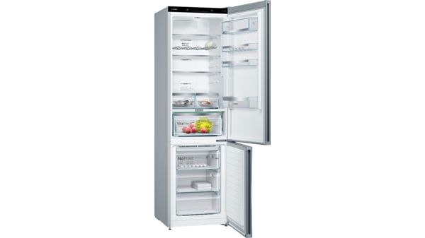Serie | 6 Réfrigérateur-congélateur pose libre avec compartiment congélation en bas 203 x 60 cm Acier inoxydable KGN39LM35 KGN39LM35-2