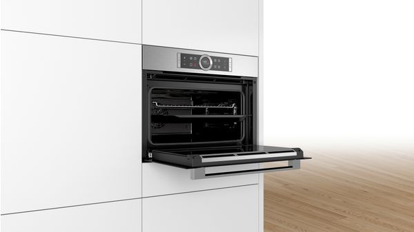 Series 8 compact built-in oven 60 x 45 cm Stainless steel CBG635BS3 CBG635BS3-5
