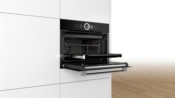 Series 8 Built-in compact oven with steam function 60 x 45 cm Black CSG656RB1A CSG656RB1A-5