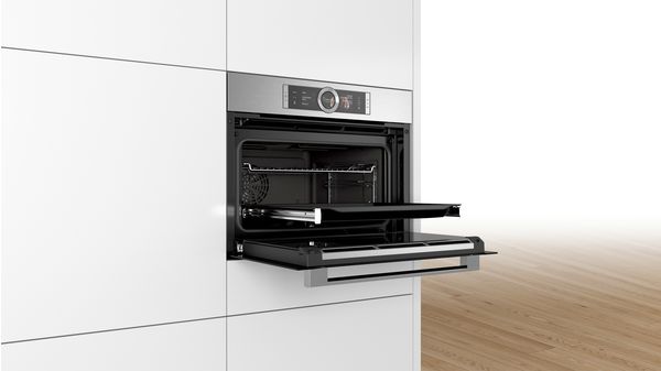 Series 8 Built-in compact oven with steam function 60 x 45 cm Stainless steel CSG656RS2A CSG656RS2A-5