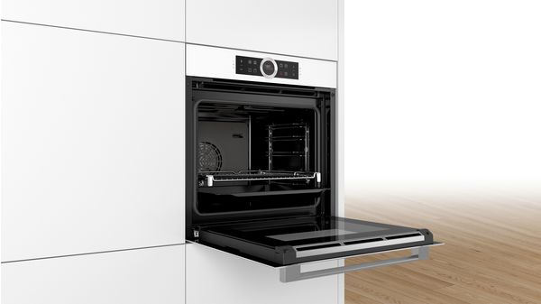 Series 8 Built-in oven 60 x 60 cm White HBG633NW1 HBG633NW1-5