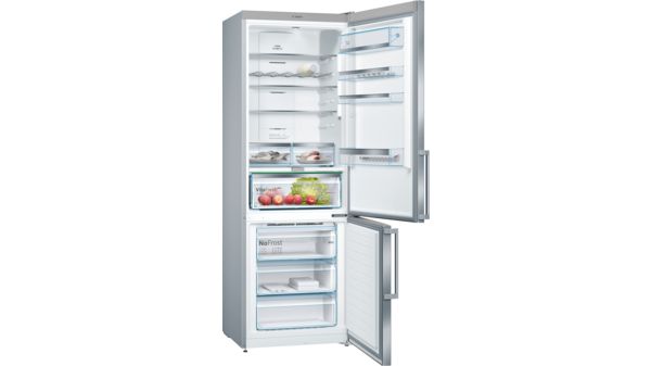 Serie | 6 Frigo-congelatore combinato da libero posizionamento 203 x 70 cm Stainless steel (with anti-fingerprint) KGN49AI40 KGN49AI40-3