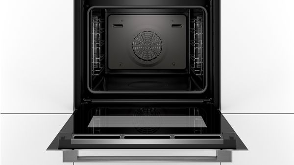 Series 8 Built-in oven with steam function 60 x 60 cm Black HSG636BB1 HSG636BB1-3