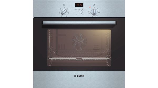 Serie | 2 Built-in single 3D hot air oven HBN531E2B brushed steel HBN531E2B HBN531E2B-1