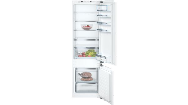 Series 6 Built-in fridge-freezer with freezer at bottom 177.2 x 55.8 cm flat hinge KIS87AFE0G KIS87AFE0G-1