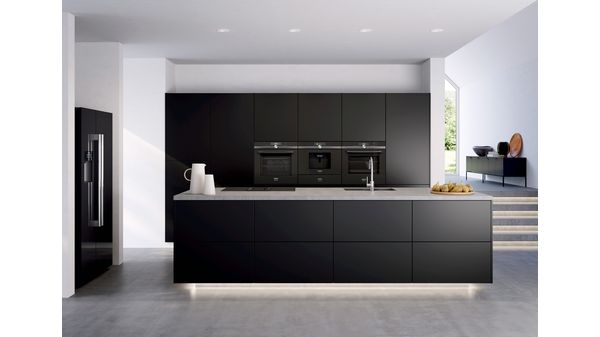 iQ700 Vakuumskuffe til indbygning 60 x 14 cm Sort BV830ENB1 BV830ENB1-5