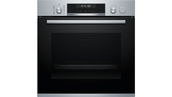 Serie 6 Multifunctionele oven met toegevoegde stoom 60 x 60 cm Inox HRA518BS1 HRA518BS1-1