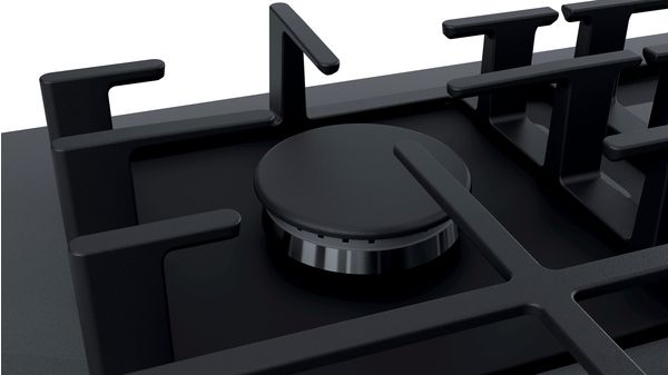 Benchmark® Gas Cooktop 30'' Tempered glass, Dark silver NGMP077UC NGMP077UC-4
