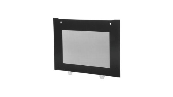 Glass front panel black for BOSCH stainless steel appliances 00776029 00776029-1
