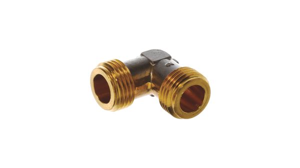 Hose connection inlet lug angle bevelled 1/2