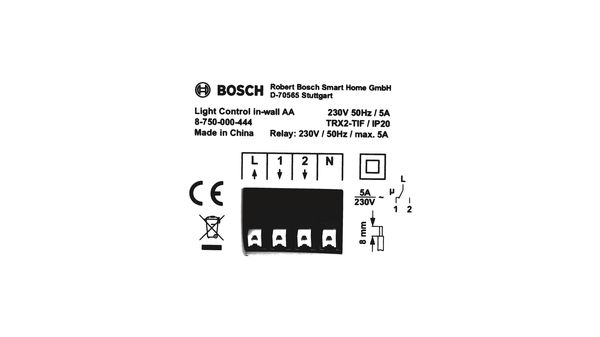 Schalter Lichtsteuerung Unterputz 10006374 10006374-3