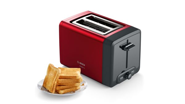 Kompakt Toaster DesignLine Rot TAT4P424 TAT4P424-3