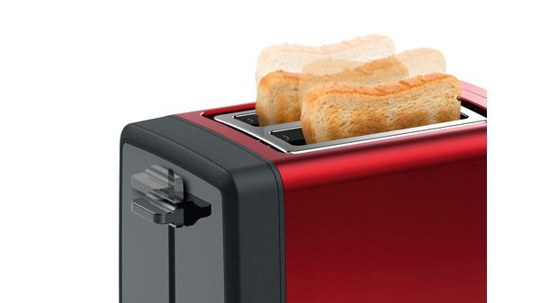 Prăjitor pâine compact DesignLine Red TAT4P424 TAT4P424-8