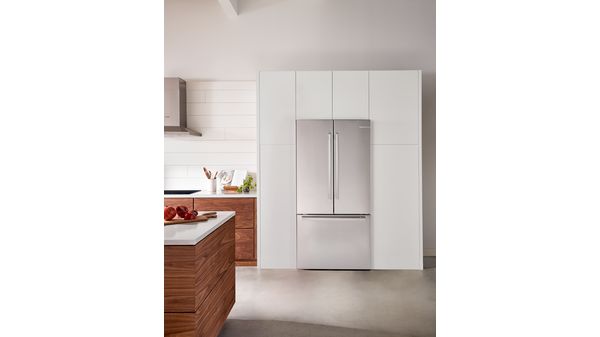 800 Series French Door Bottom Mount Refrigerator 36'' Easy clean stainless steel B36CT80SNS B36CT80SNS-4