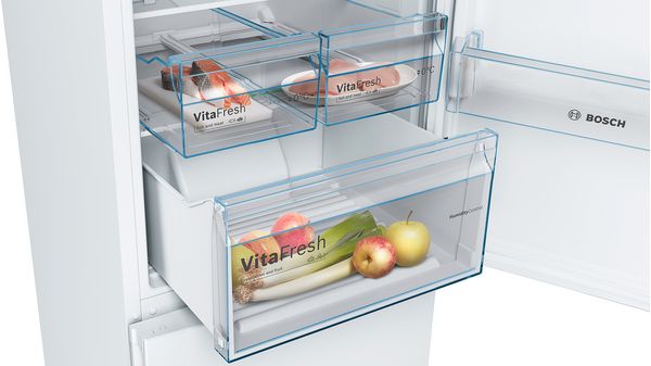 Serie | 4 Réfrigérateur-congélateur pose libre avec compartiment congélation en bas 186 x 60 cm Blanc KGN36XW45 KGN36XW45-6