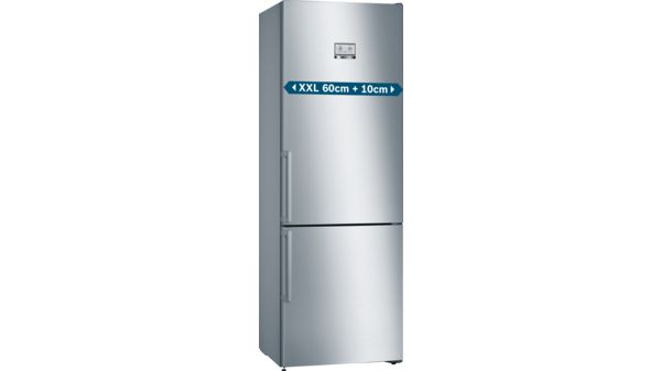 Serie | 6 Frigo-congelatore combinato da libero posizionamento 203 x 70 cm Stainless steel (with anti-fingerprint) KGN49AI40 KGN49AI40-2