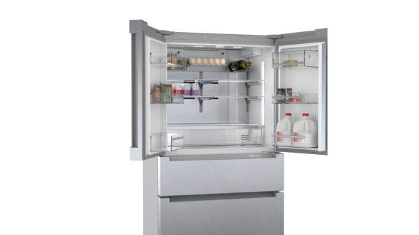 Série 800 Réfrigérateur à portes françaises congélateur en bas 36'' Acier inoxydable facile à nettoyer B36CL80ENS B36CL80ENS-10