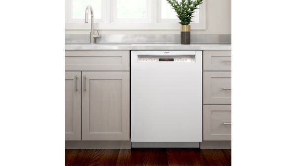 800 Series Dishwasher 24'' White SHEM78Z52N SHEM78Z52N-11