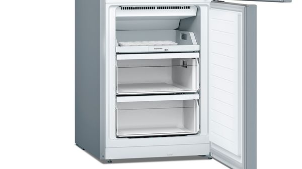 Series 2 Free-standing fridge-freezer with freezer at bottom 176 x 60 cm Stainless steel look KGN33NLEAG KGN33NLEAG-6