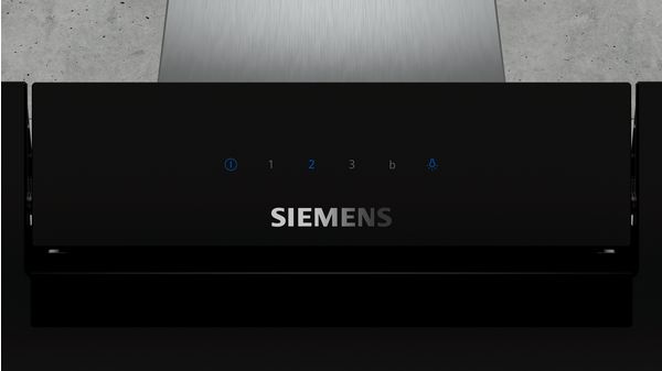 iQ300 Vägghängd köksfläkt 80 cm Svart LC87KEM60 LC87KEM60-2
