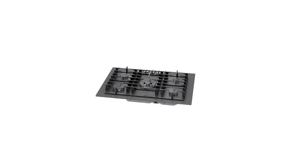 Benchmark® Gas Cooktop 30'' Tempered glass, Dark silver NGMP077UC NGMP077UC-27