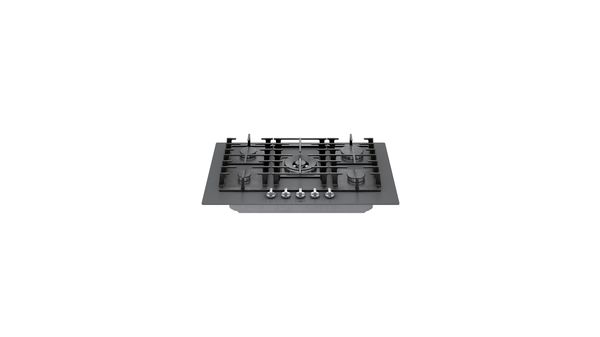 Benchmark® Gas Cooktop 30'' Tempered glass, Dark silver NGMP077UC NGMP077UC-8