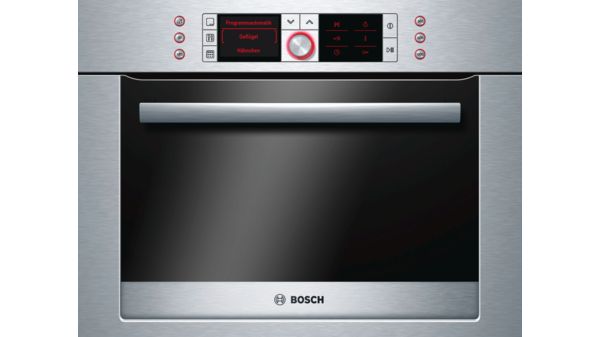 Serie | 8 Built-in compact oven with microwave function Stainless steel HBC86P753B HBC86P753B-1