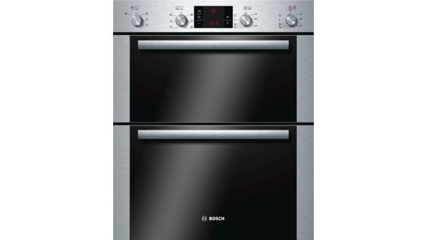 Serie | 6 built-in double oven Stainless steel HBN43B250B HBN43B250B-1