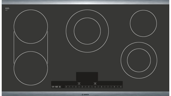 Electric Cooktop Black, surface mount with frame NET5654UC NET5654UC-1