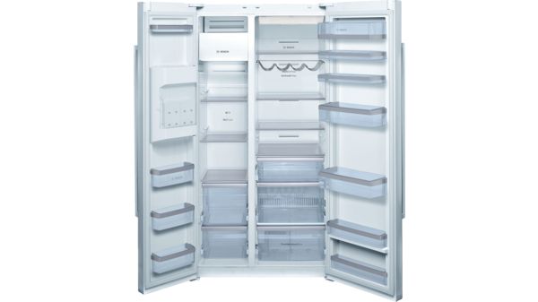 Series 6 Freestanding Counter-Depth Side-by-Side Refrigerator White B22CS50SNW B22CS50SNW-2