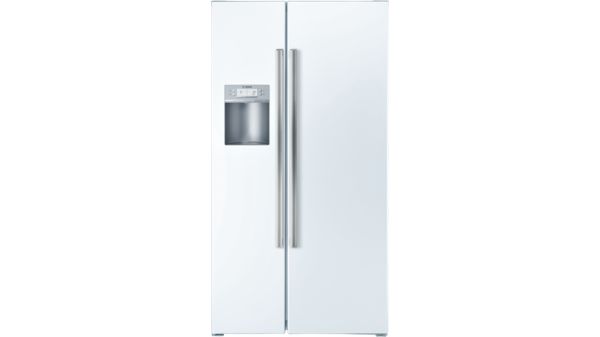 Series 6 Freestanding Counter-Depth Side-by-Side Refrigerator White B22CS50SNW B22CS50SNW-1