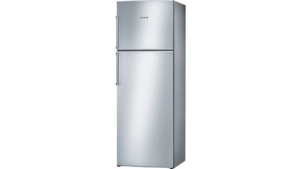 Serie | 4 Freestanding Fridge-freezer (Top freezer) 186 x 60 cm Stainless steel (with anti-fingerprint) KDN32X73 KDN32X73-2
