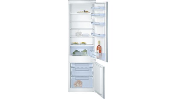 Built-in fridge-freezer with freezer at bottom 177.2 x 54.1 cm sliding hinge KIV38V20GB KIV38V20GB-1