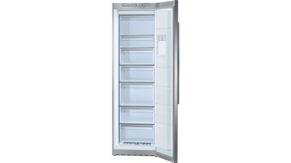 Congelador de libre instalación 186 x 60 cm Acero inoxidable GSN32S71 GSN32S71-1