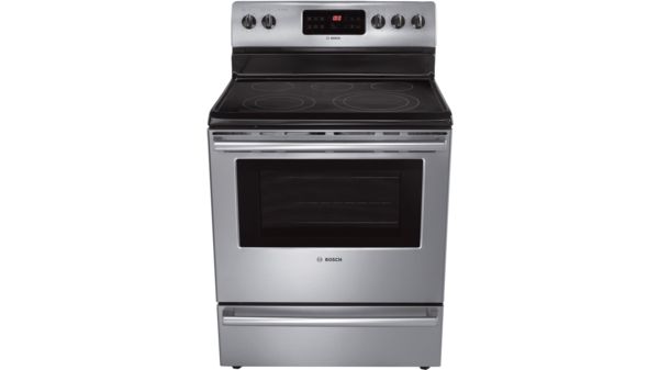 500 Series Electric Freestanding Range 30'' Stainless steel HES5053C HES5053C-1