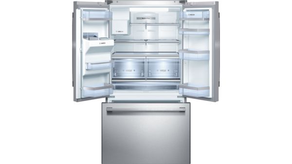 Serie | 8 French Door Bottom freezer, 3 doors Stainless steel KFN91PJ10A KFN91PJ10A-2