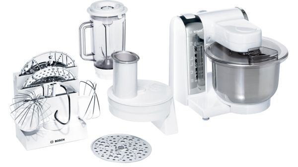 Kitchen machine MUM4 600 W White, chrome MUM48CR1 MUM48CR1-1