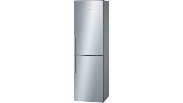 Free-standing fridge-freezer with freezer at bottom 201 x 60 cm Inox-look KGN39VL30G KGN39VL30G-2