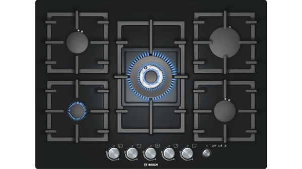 Serie | 6 Cristal templado de alta resistencia negro, 70 cm de ancho PPQ716M91V PPQ716M91V-1