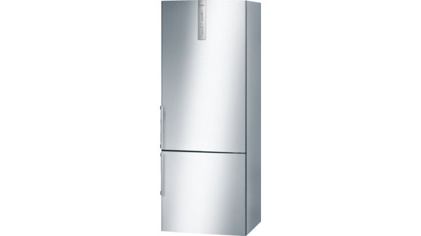 Series 6 Free-standing fridge-freezer with freezer at bottom 185 x 70 cm Stainless steel (with anti-fingerprint) KGN57AI10T KGN57AI10T-1
