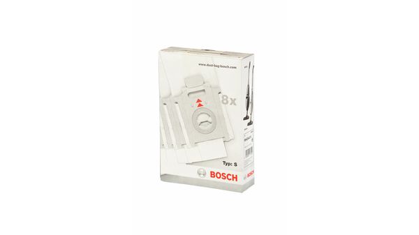 Bolsa para aspiradora 8 bolsas de aspirador Bosch tipo S con cierre + 1 filtro Micro-Higiénico Bolsa de aspirador Bosch 00460762 00460762-1