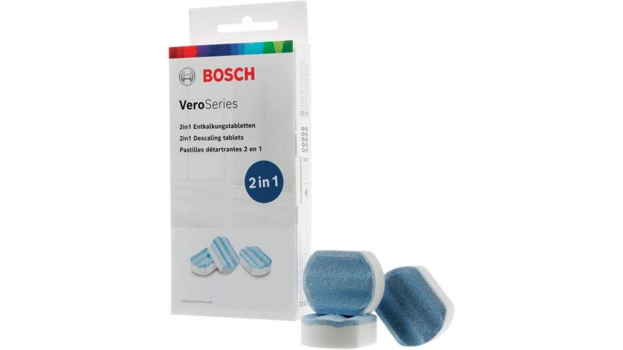 Bosch Tcz8002a Pastillas descalcificadoras para cafeteras la serie vero integrables y benvenuto 00312093