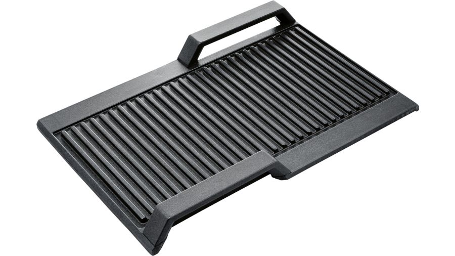 Grill Bosch Hez390522 hierro fundido integrable accesorio parrilla 17000300 plancha de estriada placa multicolor 1 sartenes negro rejilla